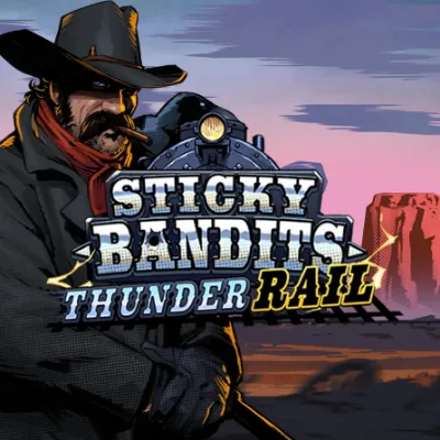 Sticky Bandits Thunder Rail spilleautomat hos Huzzlin Casino