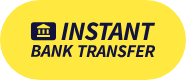 Instant Bank Transfer deposits and withdrawals at Huzzlin Casino